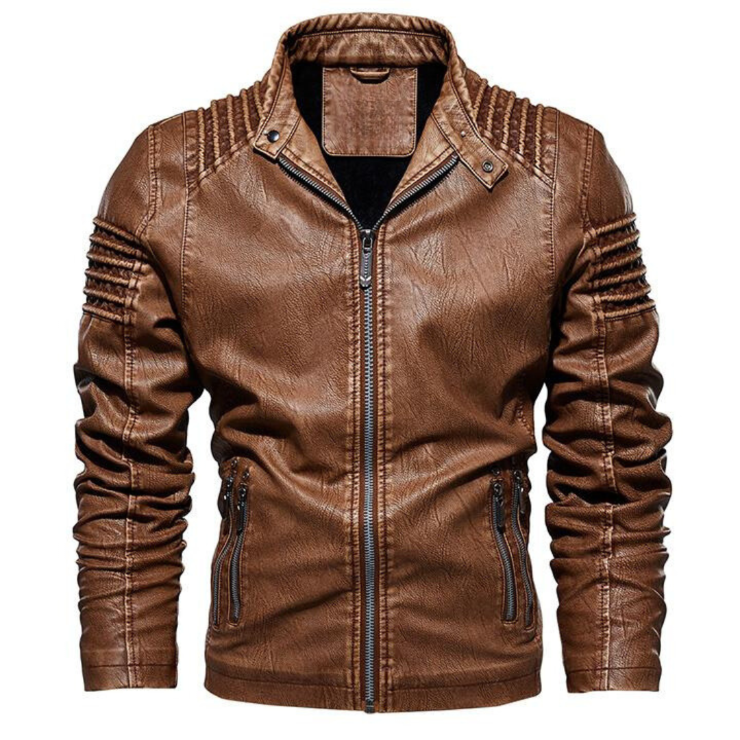 Nolan | Chaqueta de Cuero Empire